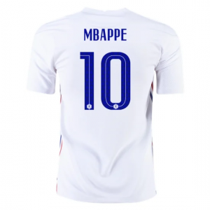 Francie Kylian Mbappe 10 Venkovní Fotbalové dres ME 2020 - Krátký Rukáv