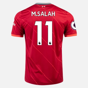 Liverpool FC Mohamed Salah 11 Domácí Dres  2021 2022 - Krátký Rukáv
