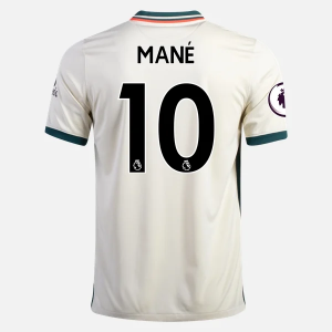 Liverpool Sadio Mane 10 Venkovní Dres  2021 2022 - Krátký Rukáv