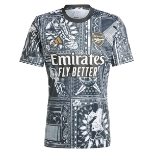 Arsenal Ian Wright Pre-Match Fotbalové Dresy 2023/24 – Krátký Rukáv