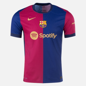 Barcelona Domácí Fotbalové Dresy 2024/25 – Krátký Rukáv