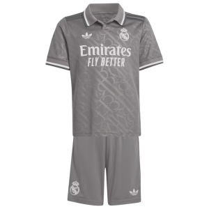 Real Madrid Dětské Alternativní Dres Komplet 2024/25 – Krátký Rukáv